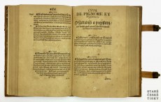Městská práva 1618 a Narovnání o hory a kovy 1627