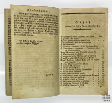 Nová kronika Česká I,II,III díl 1791, 1792 a 1796