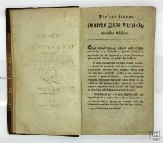 Vyobrazení a krátké žovota vypsání oslavených služebníků a přátel Božích I,I,III díl 1817, 1818 a 1819